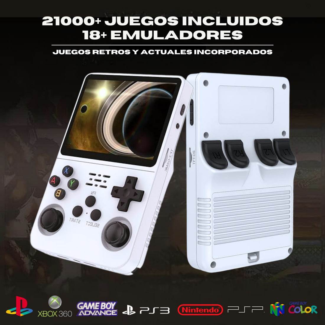 RetroKingConsole™ + Funda transportadora